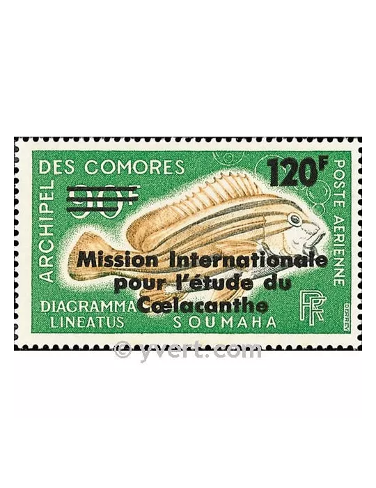n° 52 - Timbre Comores Poste aérienne