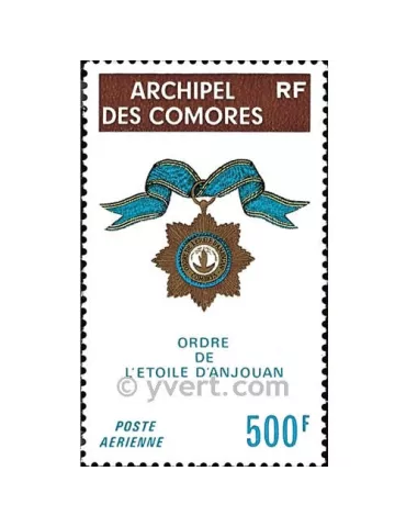 n° 58 - Timbre Comores Poste aérienne