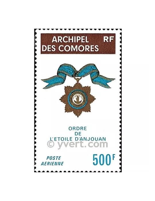 n° 58 - Timbre Comores Poste aérienne