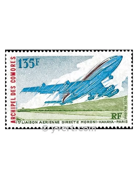 n° 65 - Timbre Comores Poste aérienne