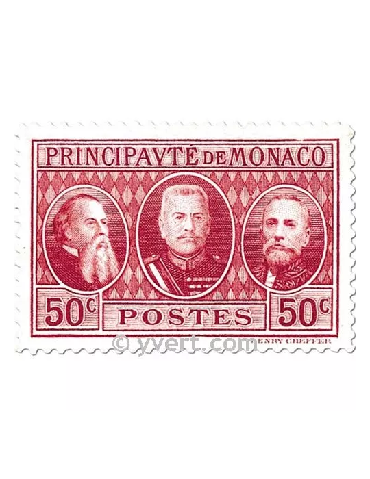 n° 111/113 - Timbre Monaco Poste