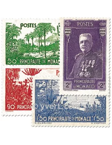 n° 135/139 - Timbre Monaco Poste