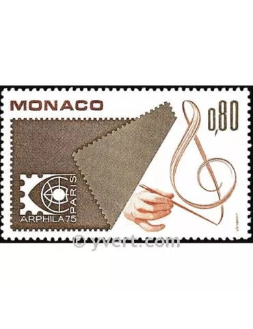 n° 1012 - Timbre Monaco Poste