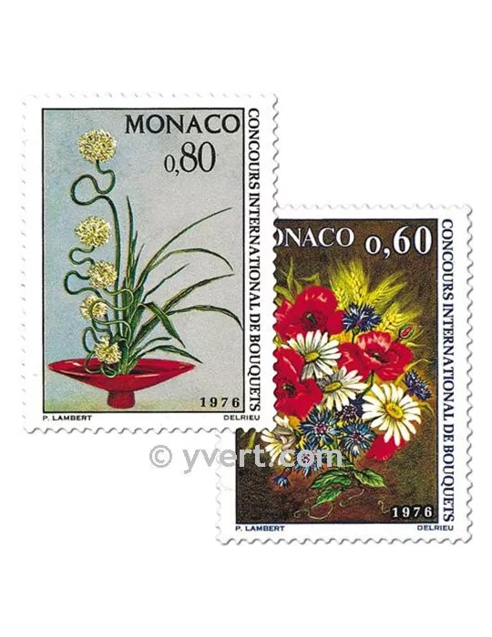 n° 1035/1036 - Timbre Monaco Poste