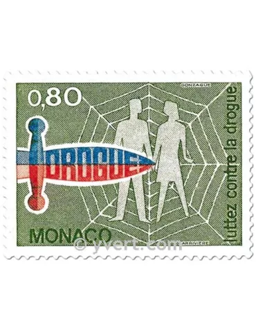 n° 1074/1075 - Timbre Monaco Poste