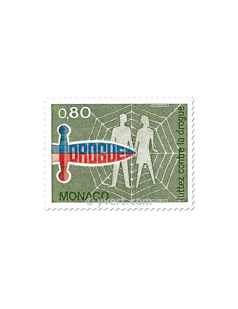 n° 1074/1075 - Timbre Monaco Poste