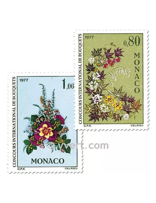n° 1076/1077 - Timbre Monaco Poste