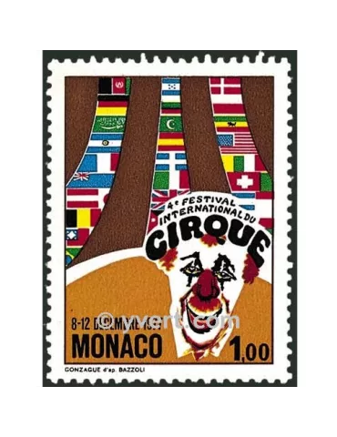 n° 1120 - Timbre Monaco Poste