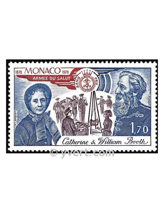 n° 1166 - Timbre Monaco Poste