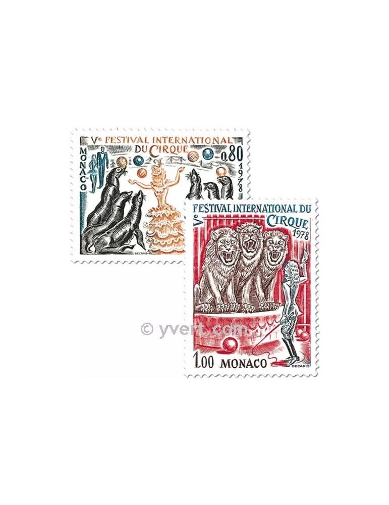 n° 1167/1171 - Timbre Monaco Poste