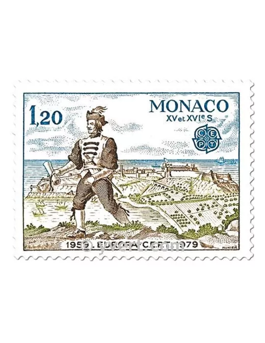 n° 1186/1188 - Timbre Monaco Poste
