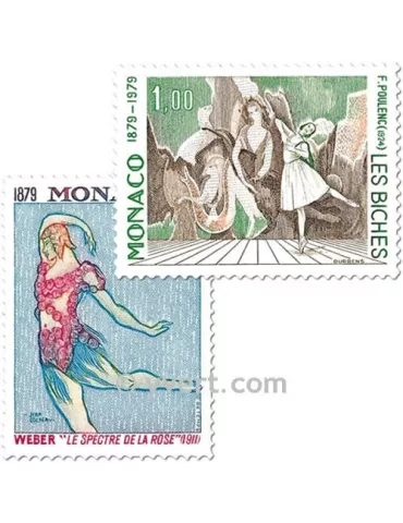 n° 1190/1195 - Timbre Monaco Poste