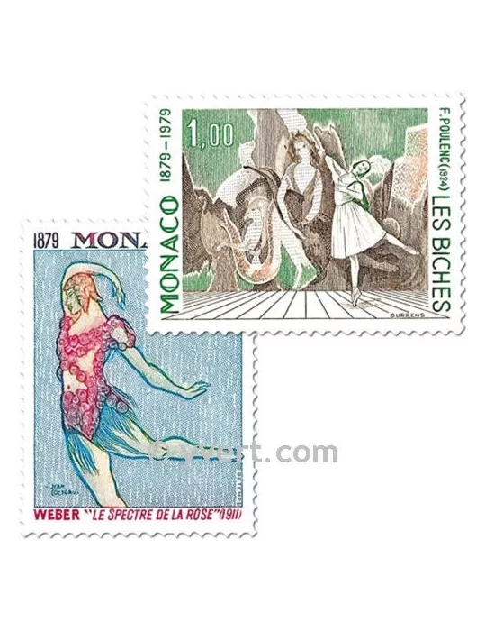 n° 1190/1195 - Timbre Monaco Poste
