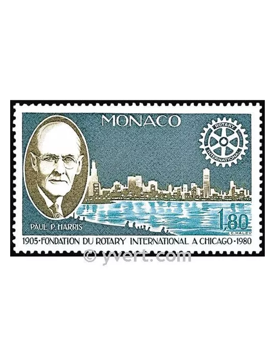 n° 1229 - Timbre Monaco Poste