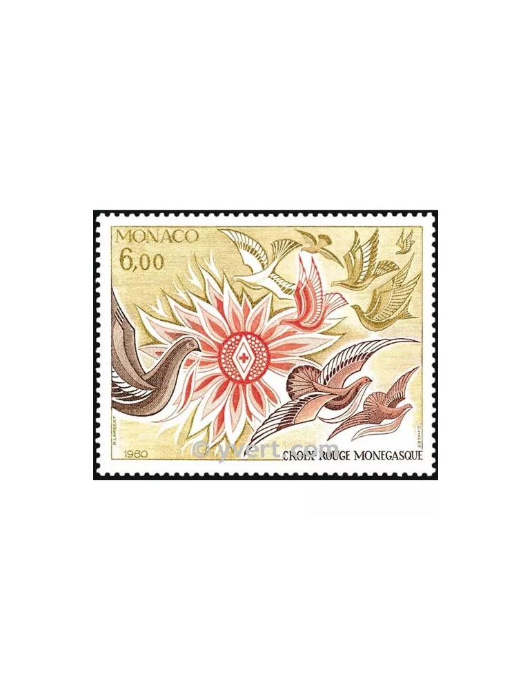 n° 1247 - Timbre Monaco Poste