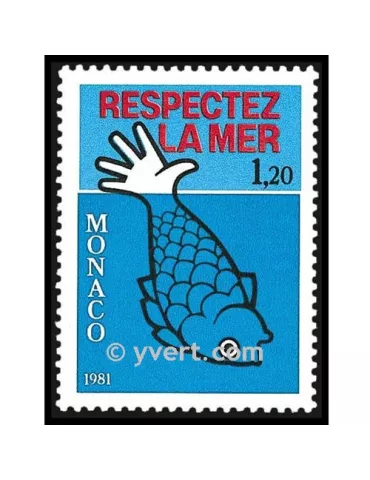 n° 1264 - Timbre Monaco Poste