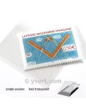 Pochettes simple soudure - Lxh:40x26mm (Fond transparent)