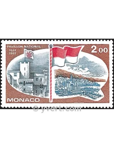 n° 1277 - Timbre Monaco Poste