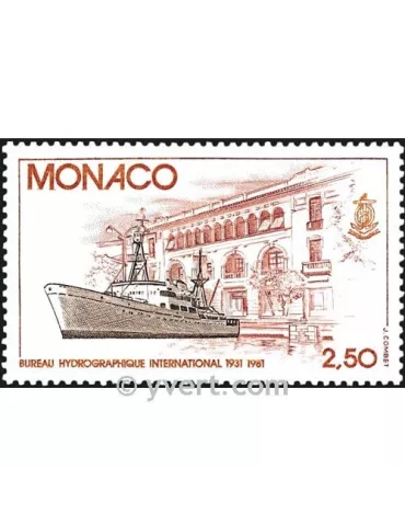 n° 1279 - Timbre Monaco Poste