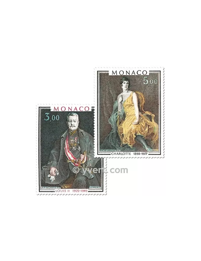n° 1286/1287 - Timbre Monaco Poste