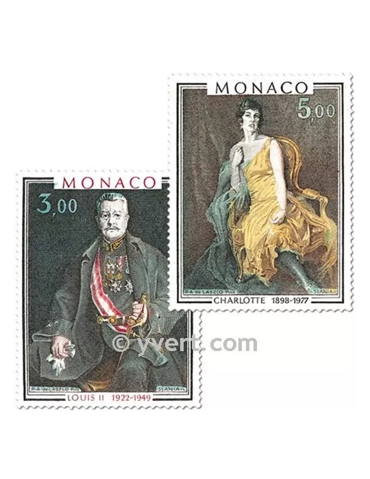 n° 1286/1287 - Timbre Monaco Poste
