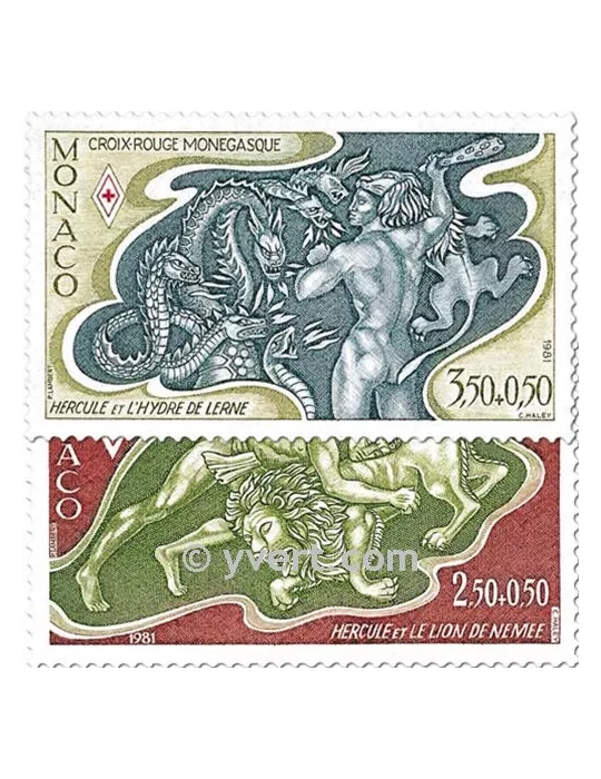 n° 1288/1289 - Timbre Monaco Poste