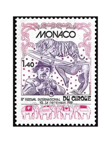 n° 1298 - Timbre Monaco Poste