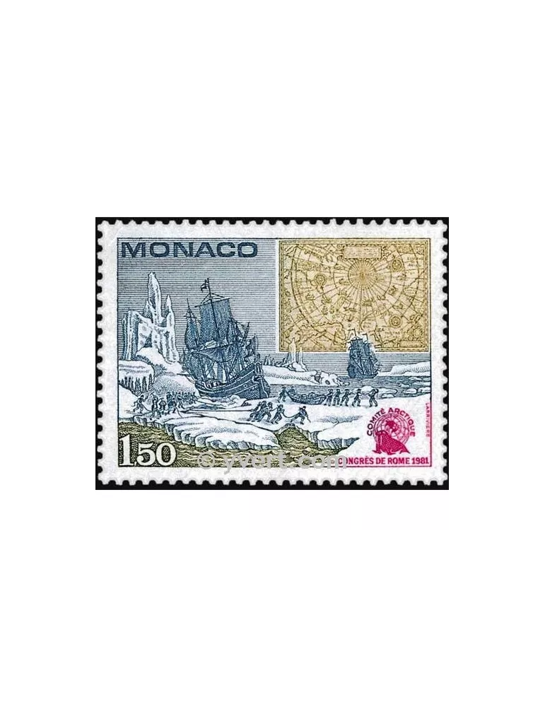 n° 1301 - Timbre Monaco Poste