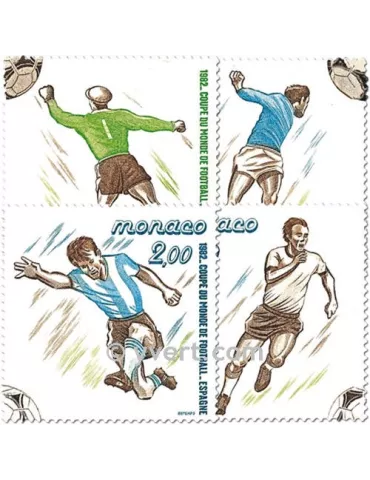 n° 1312/1315 (BF 21) - Timbre Monaco Poste