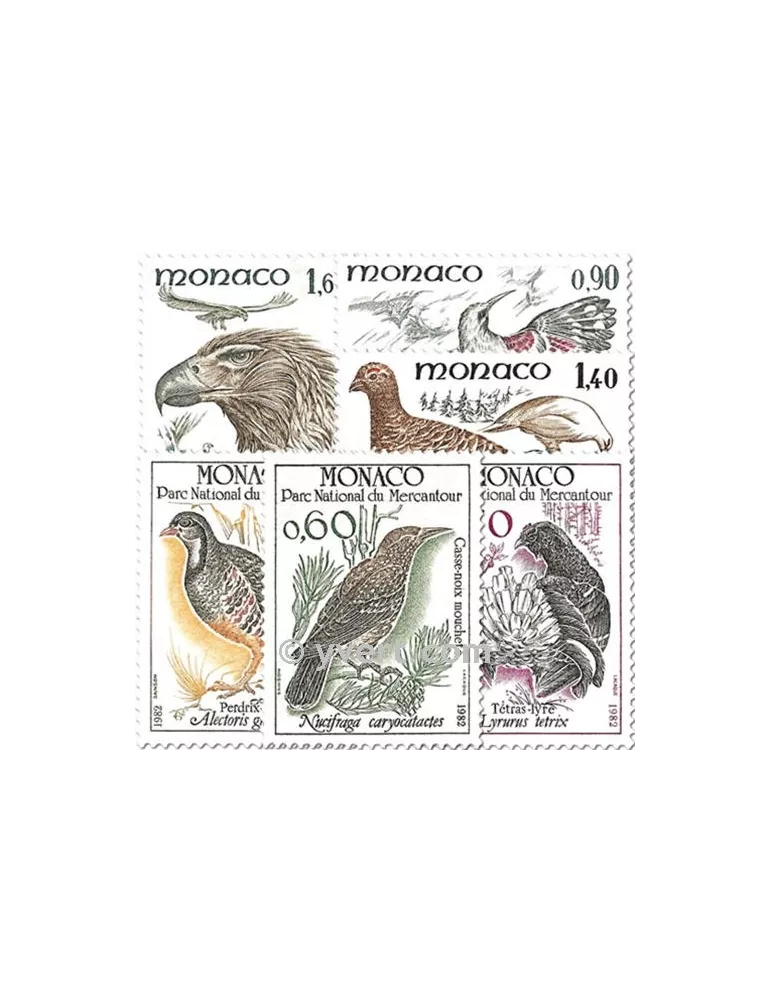 n° 1316/1321 - Timbre Monaco Poste