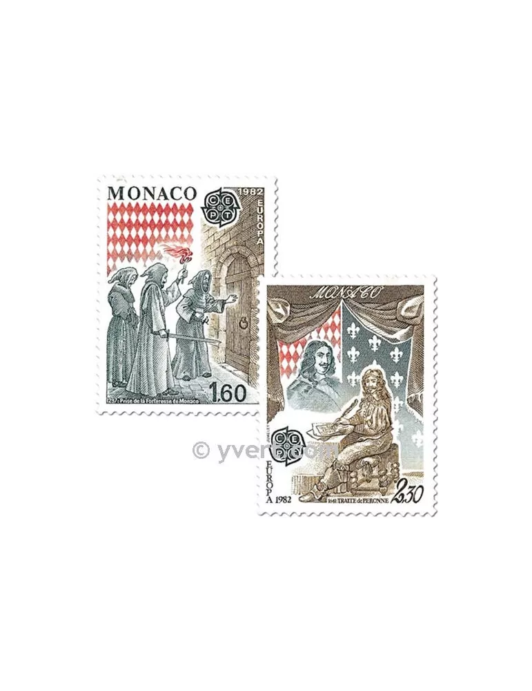 n° 1322/1323 - Timbre Monaco Poste