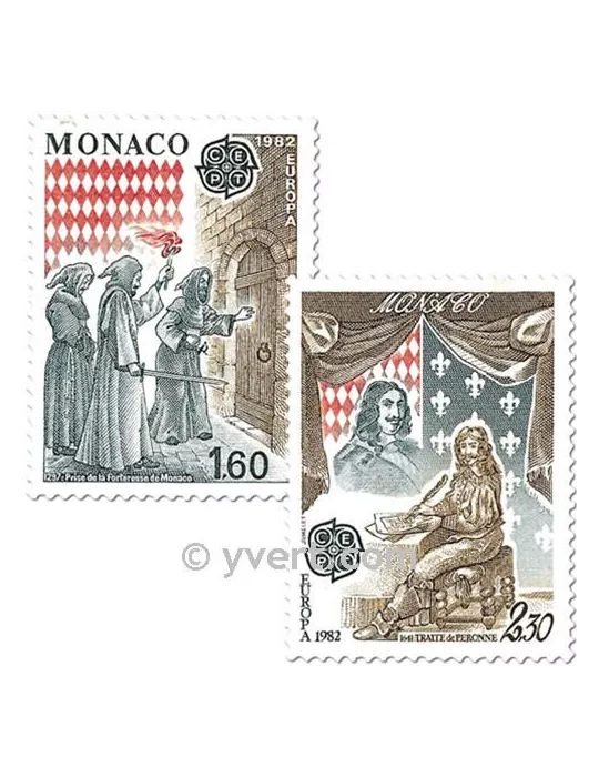 n° 1322/1323 - Timbre Monaco Poste