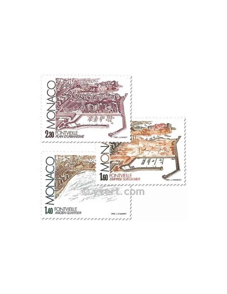 n° 1324/1326 - Timbre Monaco Poste