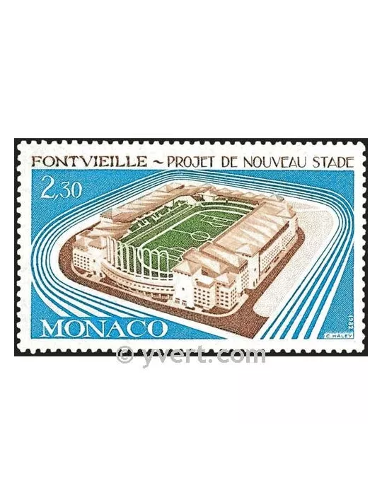 n° 1327 - Timbre Monaco Poste