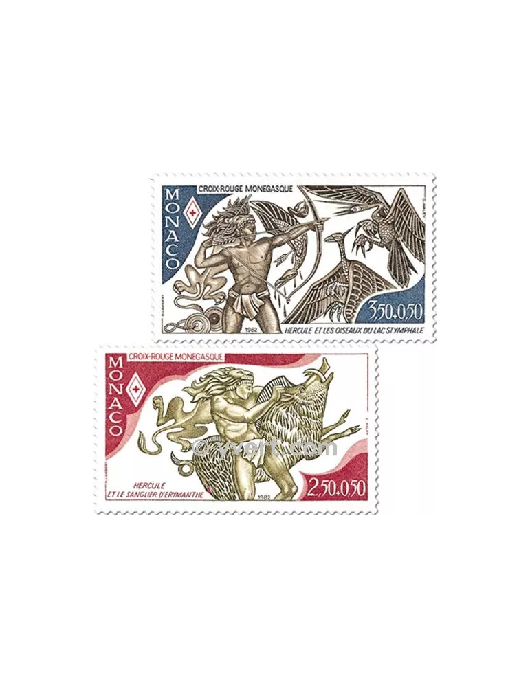 n° 1342/1343 - Timbre Monaco Poste