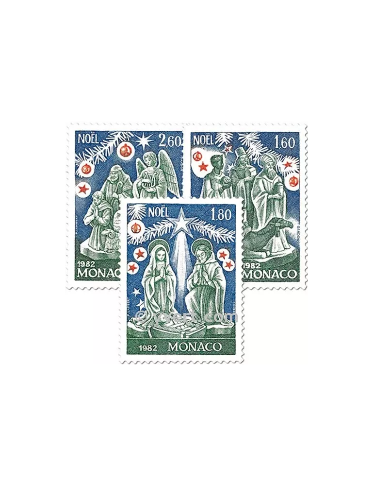 n° 1352/1354 (BF 23) - Timbre Monaco Poste