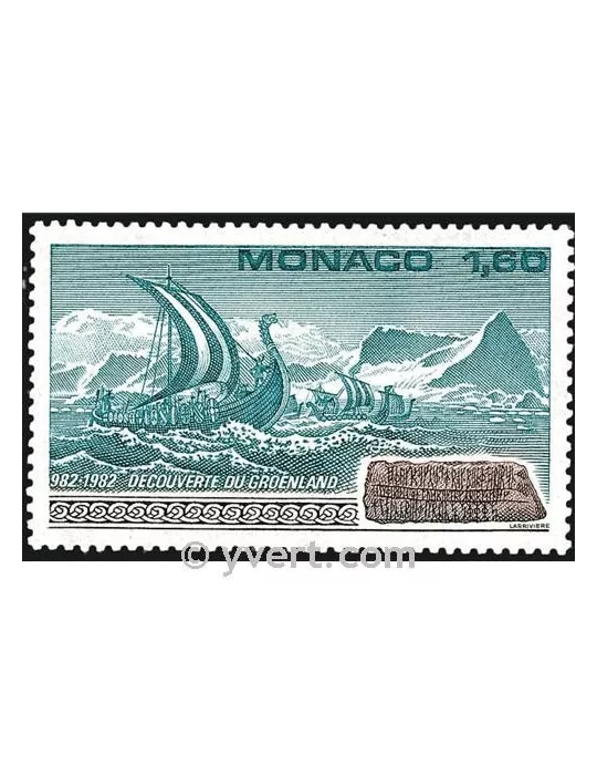 n° 1356 - Timbre Monaco Poste