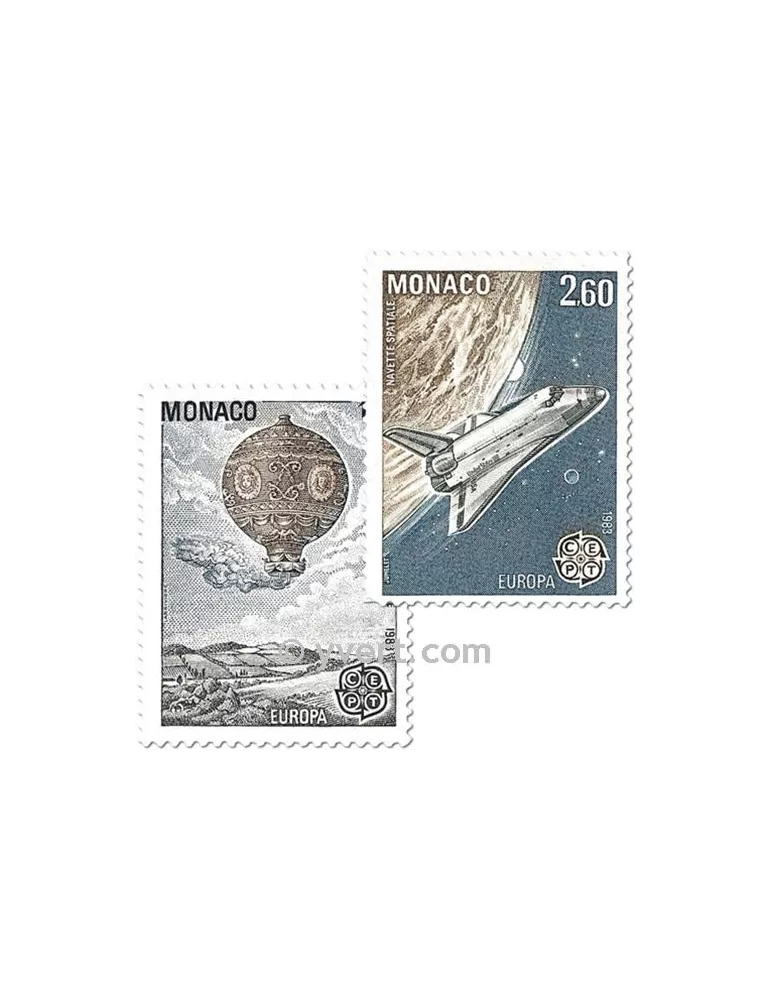 n° 1365/1366 - Timbre Monaco Poste
