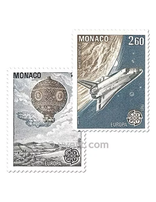 n° 1365/1366 - Timbre Monaco Poste