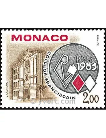 n° 1369 - Timbre Monaco Poste
