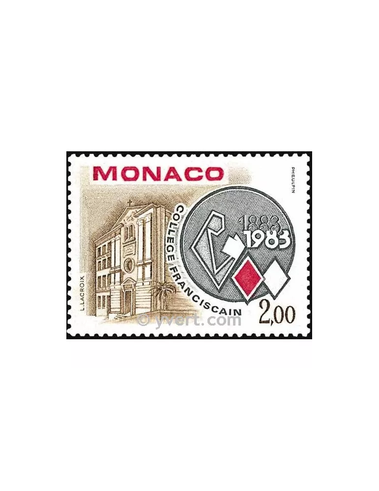 n° 1369 - Timbre Monaco Poste