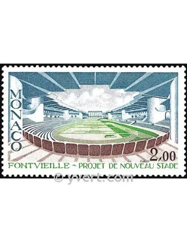n° 1370 - Timbre Monaco Poste