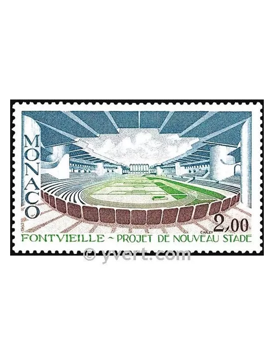 n° 1370 - Timbre Monaco Poste