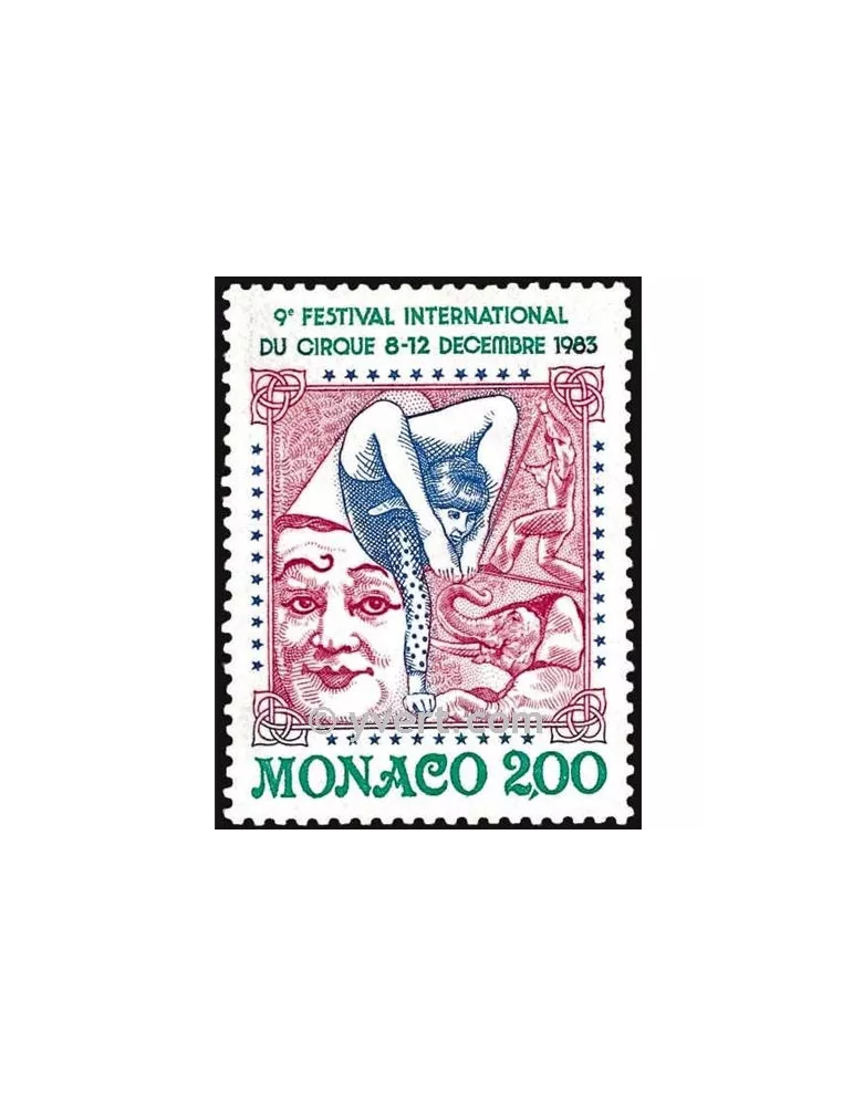 n° 1397 - Timbre Monaco Poste