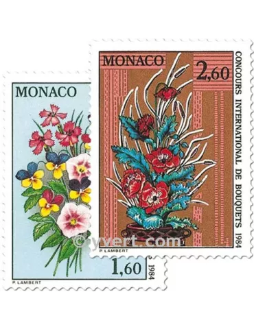 n° 1398/1399 - Timbre Monaco Poste