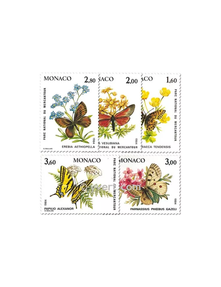 n° 1420/1424 - Timbre Monaco Poste