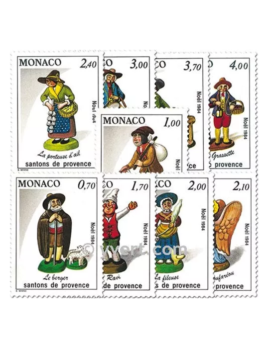 n° 1437/1445 - Timbre Monaco Poste