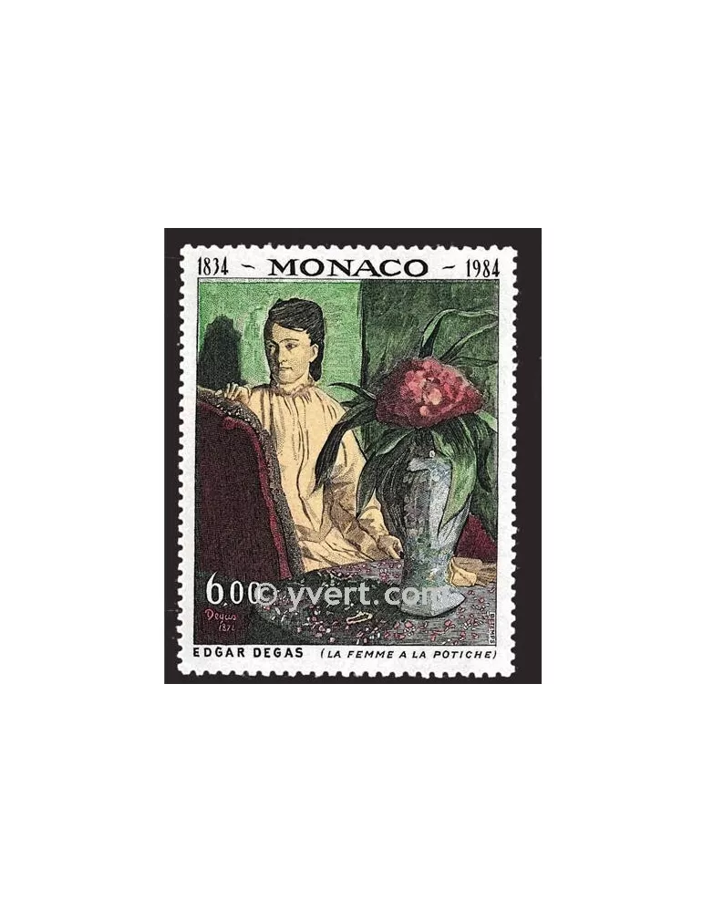 n° 1455 - Timbre Monaco Poste