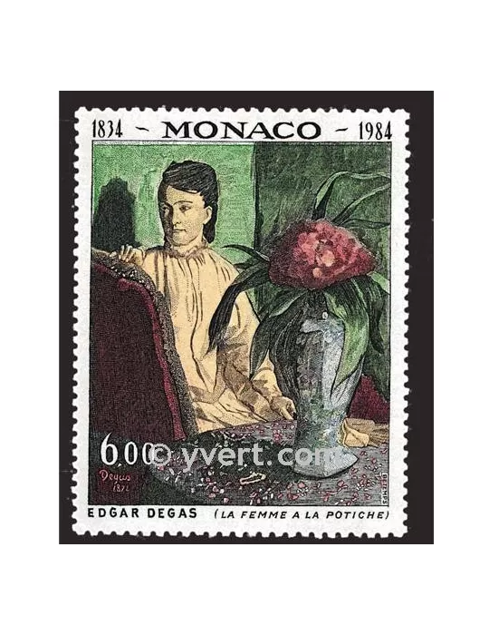 n° 1455 - Timbre Monaco Poste