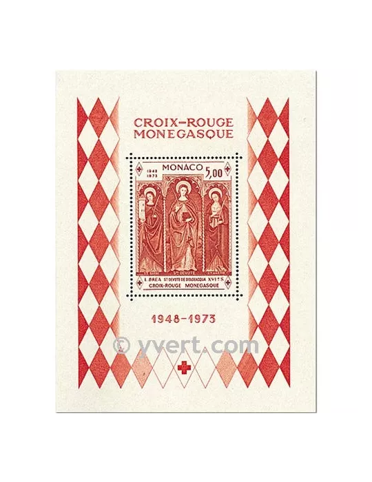 n° 7 - Timbre Monaco Bloc et feuillets